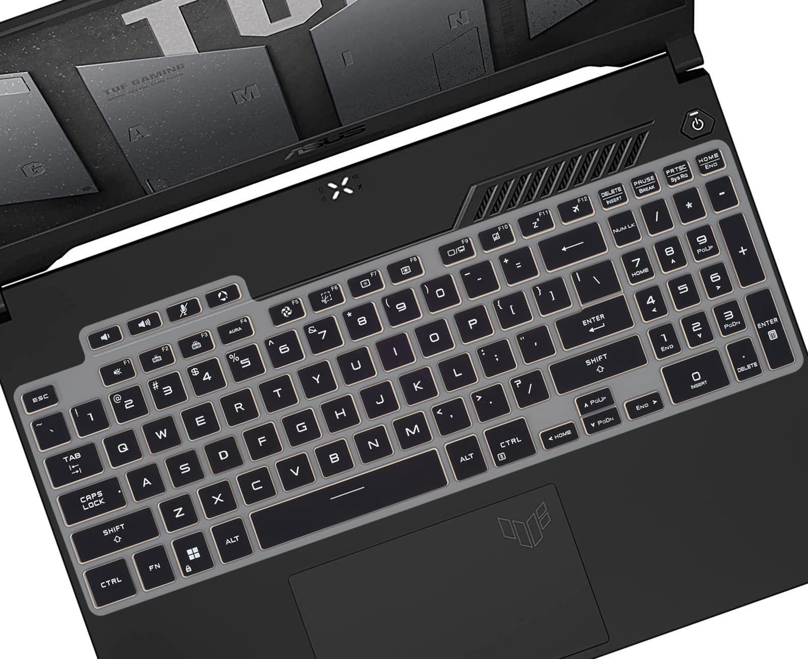 ASUS - ゲーミングノートPC TUF DASH F15 US版 USキーボード 純正新品 ASUS TUF Gaming F15 FX507ZC4 (FX507ZC4-I7R3050S